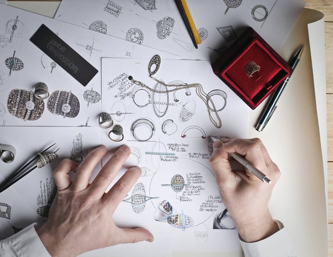 conception de bijoux